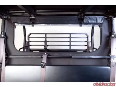 Seizmik Rear Soft Dust and Window Panel Kawasaki Mule Pro FX | FXT - 04028