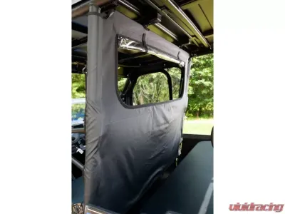 Seizmik Rear Soft Dust and Window Panel Kawasaki Mule Pro FX | FXT - 04028