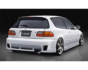 JP Type A Rear Bumper Spoiler Honda Civic HB 92-95