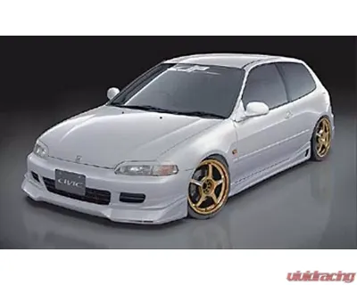 JP Type B Side Skirts Honda Civic HB 92-95 - JP EG SS B