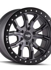 Dirty Life DT-1 9303 Matte Gunmetal 17x9 5x127 | 5x5 -12mm 78.1mm Wheel                                     - 9303-7973MGT12 - Image 2
