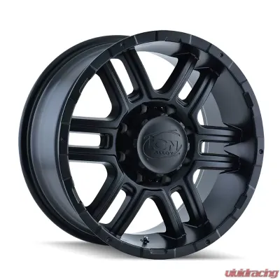 ION 179 Matte Black 18X9 8X165.1 12MM 130.8MM Wheel - 179-8981MB