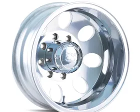 ION 167 Polished 17X6.5 8X165.1 -142MM 130.18MM Wheel