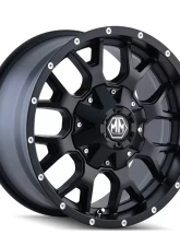 Mayhem Warrior 8015 Matte Black 18X9 5X150/5X139.7 18MM 110MM Wheel                                     - 8015-8997MB18 - Image 2