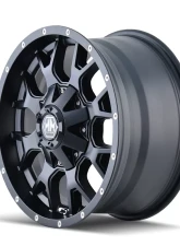 Mayhem Warrior 8015 Matte Black 18X9 5X150/5X139.7 18MM 110MM Wheel                                     - 8015-8997MB18 - Image 2