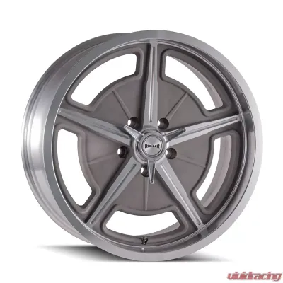 Ridler Wheels Aluminum 605 18x9.5 Silver Machined 5x120.65 Bolt Pattern - 605-8961GM