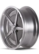 Ridler Wheels Aluminum 605 18x9.5 Silver Machined 5x120.65 Bolt Pattern                                     - 605-8961GM - Image 2