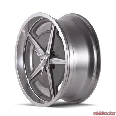 Ridler Wheels Aluminum 605 18x9.5 Silver Machined 5x120.65 Bolt Pattern - 605-8961GM