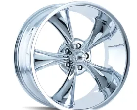 Ridler Wheels Aluminum 695 22x10.5 Chrome 5x127 | 5x5 Bolt Pattern