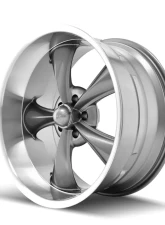 Ridler Wheels Aluminum 695 18x8 Grey Machined Lip 5x120.65 Bolt Pattern                                     - 695-8861G - Image 2