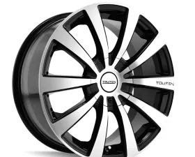 Touren TR3 3130 Wheel 15x7 4x100 | 4x114.3 40mm 67.1mm Black | Machined Face | Machined Lip