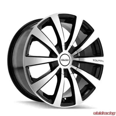 Touren TR3 3130 Wheel 16x7 5x105 | 5x114.3 40mm 72.62mm Black | Machined Face | Machined Lip - 3130-6727M