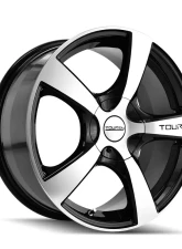 Touren TR9 3190 Wheel 18x8 5x100/5x114.3 40mm 72.62mm Gloss Black Machined                                     - 3190-8803M - Image 2