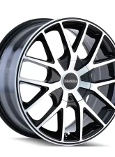 Touren TR60 3260 Wheel 16x7 5x110/5x115 42mm 72.62mm Gloss Black Machined                                     - 3260-6711B - Image 2