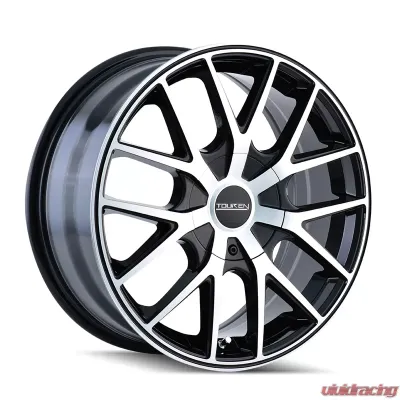 Touren TR60 3260 Wheel 16x7 5x110/5x115 42mm 72.62mm Gloss Black Machined - 3260-6711B