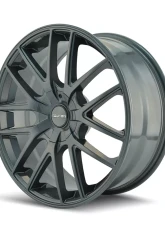 Touren TR60 3260 Wheel 20x8.5 5x114.3/5x120 20mm 74.1mm Matte Gunmetal                                     - 3260-2804G - Image 2