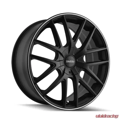 Touren TR60 3260 Wheel 20x8.5 5x112/5x120 40mm 74.1mm Matte Black Machined - 3260-2809MB
