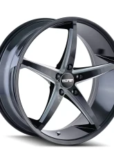 Touren TR70 3270 Wheel 17x7.5 5x114.3 40mm 72.62mm Gloss Black Milled                                     - 3270-7765B - Image 2