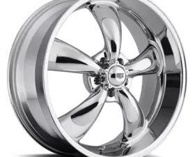 Classic 20X8 5X120.65 +0MM 32 Lbs Chrome Aluminum Wheels 100 Classic Series REV Wheels