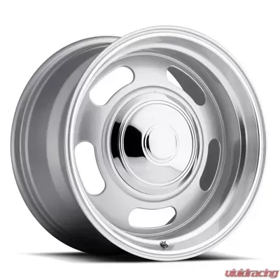 107 Classic Rally 17X7 5X120.7/5X127 + 0MM 21 Lbs Mirrored Trim RingS21 Lbs Silver/Trim Ring Aluminum Wheels 107 Classic Rally Series REV Wheels - 107S-7700600