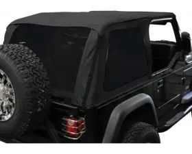 RT Offroad Black Diamond Bowless Replacement Top w/ Tinted Windows for 97-06 TJ w/o Unltd. Jeep 1997-2006