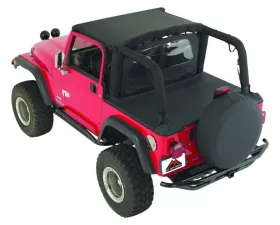 RT Offroad Black Denim Cover All Kit for 1987-1991 Jeep YJ Wrangler Jeep Wrangler 1987-1991