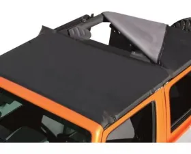 RT Offroad Black Diamond Combo Beach Topper for 2007-2018 Jeep JK Wrangler w/ 4-Door Jeep Wrangler 2007-2018
