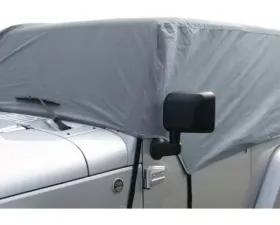 RT Offroad Non Water-Resistant Gray Cab Cover for 07-18 JK 2-Door; Fits Soft or Hard Top Jeep Wrangler 2007-2018