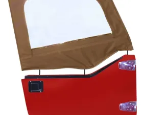 RT Offroad Spice Upper Door Skin Set for YJ Wrangler; Sold in Pairs Only Jeep Wrangler 1987-1995