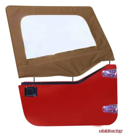 RT Offroad Spice Upper Door Skin Set for YJ Wrangler; Sold in Pairs Only Jeep Wrangler 1987-1995 - DS10037