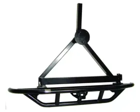 RT Offroad Rear Rock Crawler Bumper w/ Tire Carrier for YJ & TJ Wranglers Jeep Rear