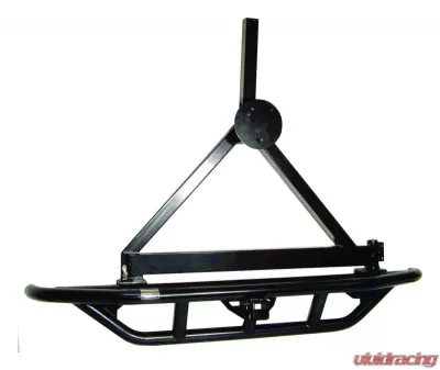 RT Offroad Rear Rock Crawler Bumper w/ Tire Carrier for YJ & TJ Wranglers Jeep Rear - RT20004