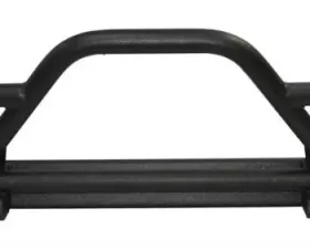 RT Offroad Black Textured Front Tube Bumper w/ Stinger for YJ & TJ Wranglers Jeep Front