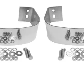 RT Offroad Stainless Steel Rear Bumperettes for 76-95 Jeep CJ-5, CJ-7, CJ-8, YJ Wrangler Jeep Rear
