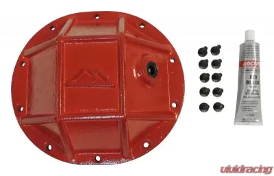 RT Offroad HD Differential Cover, Rear, Red, Chrysler 8.25", 3/8" Thick Forged Steel Jeep Grand Cherokee Rear 2005-2010 - RT20027