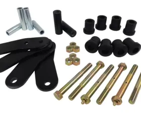 RT Offroad HD Shackle Kit, Left or Right, Front or Rear, Black, Greasable, 3/4