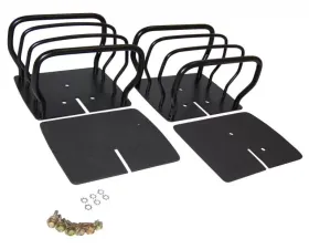RT Offroad Tail Light Guard Set, Left & Right, Black Jeep