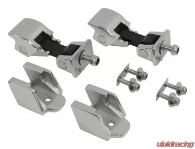 RT Offroad Left & Right Stainless Steel Hood Catch Kit for Jeep TJ Wrangler Jeep - RT26044