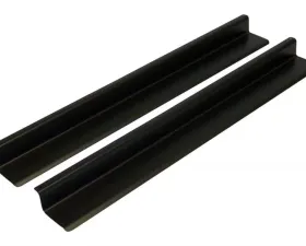 RT Offroad Entry Guard Set for 2007-2018 Jeep JK Wrangler w/ 2 Doors; Black Power Coated Jeep Wrangler 2007-2018