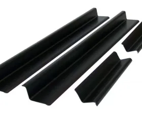 RT Offroad Entry Guard Set for 2007-2018 Jeep JK Wrangler w/ 4 Doors; Black Power Coated Jeep Wrangler 2007-2018