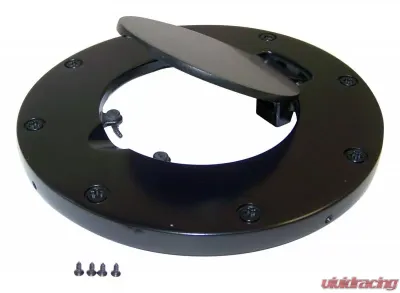 RT Offroad Black Non-Locking Fuel Door for Jeep JK Wrangler; 2 or 4 Door Jeep Wrangler 2007-2018 - RT26053