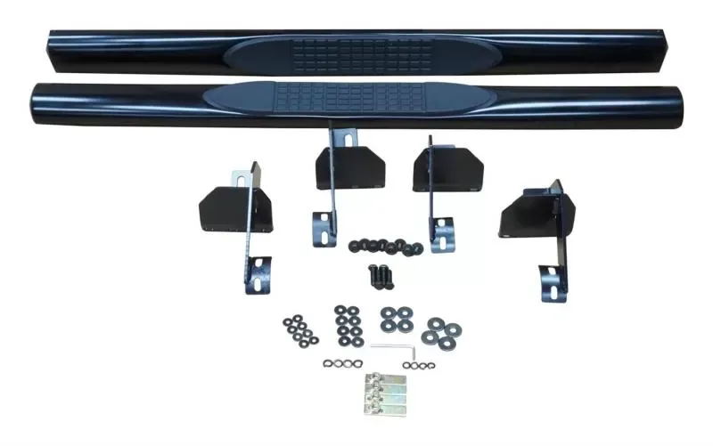 RT Offroad Black Tubular Side Steps for Jeep JK Wranglers w/ 2-Doors Jeep Wrangler 2007-2018 - RT26059
