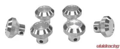 RT Offroad Billet Aluminum Dash Control Knob Set for 76-86 Jeep CJ-5, CJ-7, CJ-8; Set of 6 Jeep - RT27001