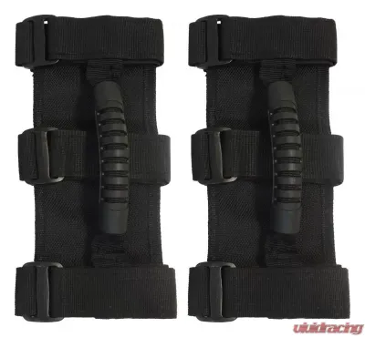 RT Offroad Deluxe Grab Handles (Set of 2) fits any 3" Roll Bar with Hook and Loop Fasteners Jeep - RT27007