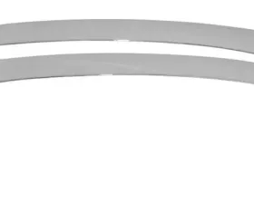 RT Offroad Center Dash Accents for 07-10 Jeep JK Wrangler, Set of 2, Plastic, Chrome Finish Jeep Wrangler 2007-2010