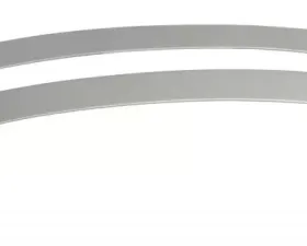 RT Offroad Center Dash Accents for 07-10 Jeep JK Wrangler, Set of 2, Plastic, Silver Finish Jeep Wrangler 2007-2010