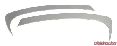 RT Offroad Center Dash Accents for 07-10 Jeep JK Wrangler, Set of 2, Plastic, Silver Finish Jeep Wrangler 2007-2010 - RT27019