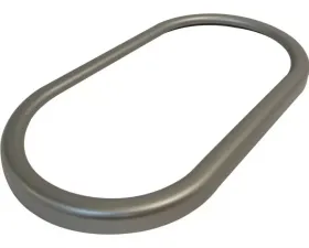 RT Offroad Cup Holder Accent for Select 07-10 Jeep JK Wrangler; Plastic, Brushed Silver Jeep Wrangler 2007-2010