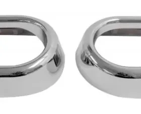 RT Offroad Door Handle Accents for 07-10 Jeep JK Wrangler, Set of 2, Plastic, Chrome Finish Jeep Wrangler N/A 2007-2010