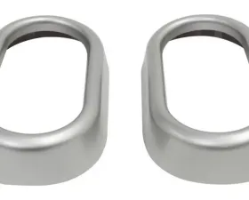RT Offroad Door Handle Accents for 07-10 Jeep JK Wrangler, Set of 2, Plastic, Silver Jeep Wrangler N/A 2007-2010